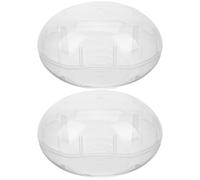 WOONEKY Contenant de rangement pour coupes menstruelles 2pcs en PP résistant à haute température support pour tétines adapté aux déplacements et utilisation domestique