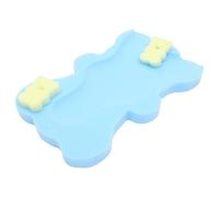 WOONEKY Coussin Bébé en Éponge PU, Forme Cartoon, Antidérapant et Sûr pour -nés, Bain des Bébés Couleur Aléatoire