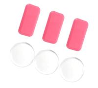 WOONEKY Coussinets En Silicone Pour Extensions De Plateau Pour Faux Lot De 6 Organiseur Pour Extensions De À L'aspect Naturel
