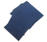 WOONEKY Couvertures de Reliure Non Perforées Bleu Marine 200g Papier Épais A4 10 Feuilles Lot pour Présentation de Rapport Matériel de Reliure Finition Légèrement Poncée