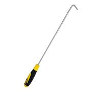 WOONEKY Crochet de Levage pour Trappe et Porte Coulissante avec Poignée Caoutchouc Crochet Robuste Acier Inoxydable Outil Pratique pour Ouverture Facile de Regards et
