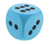 WOONEKY Dé à Gros Chiffres Mousse EVA avec Bords Arrondis Dé Géant Éducatif pour Garçon Fille Jeu de Société Événements et Tirages Au Sort Accessoire de Jeu Sûr