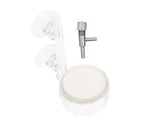 WOONEKY Diffuseur Air Pierre pour Aquarium Pierre à Bulles Nano-aération pour Oxygénation Optimale des Réservoirs Silencieux