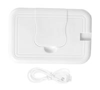 WOONEKY Distributeur de Lingettes Garçon Fille Portable Intégré Distributeur de Mouchoirs Réchauffeur pour Lingettes Température Énergie Compatible Toutes Marques pour Usage Intérieur et