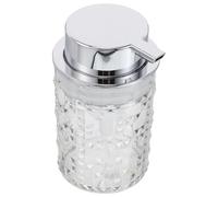 WOONEKY Distributeur De Savon Moussant pour Les Mains Idéal pour La Cuisine La Salle De Bain Et Autres Espaces De Rangement Flacon Nettoyant Rechargeable avec Pompe Et Transparent pour