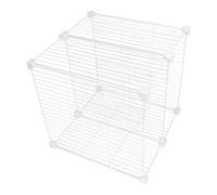 WOONEKY Diviseur de Congélateur Métal Séparateur Modulaire à Compartiments Étagère Fil Métallique pour Organisation Réfrigérateur Rangement Polyvalent pour Congélateur Coffre et Cuisine