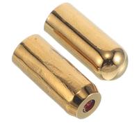 WOONEKY Embouts Métalliques Résistants pour Baguettes de Sourcier, Accessoires Spirituels de Radiesthésie, Lot de 2 Pièces pour Détection Précise Feng Shui et Recherche D’Eau, Usage