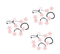 WOONEKY Ensemble De 21 Pièces bandeau pour fille pinces cheveu hairpin hair band hair topper hair charms bandeau de simulation de fleurs bande de cheveux de -tête fleur rose