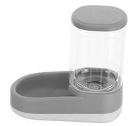 WOONEKY Ensemble De Deux Gamelles pour Animaux De Compagnie Distributeur Automatique d'eau Et d'alimentation Capacité Et Facile À Concevoir