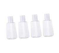 WOONEKY Ensemble De Flacons À Main De 30 Ml Élégants Flacons Vides Avec Porte-clés Pour Les Voyages Les Lotions Les Liquides