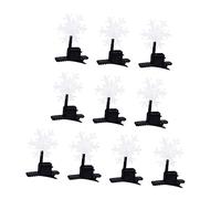 WOONEKY Ensemble Dépingles À Cheveux De Noël 3d Flocon De Neige Lumineux Pince À Cheveux Adorables Accessoires Pour Cheveux Pour Filles Fête Épingle À Cheveux Décorative
