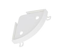 WOONEKY Étagère de Rangement Triangulaire sans Perçage pour Cuisine et Salle de Bain Support Mural Pratique et Utilisation Optimale de Espace Angle Installation Facile et Démontage Rapide