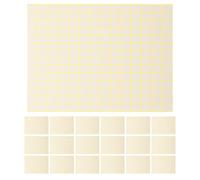 WOONEKY Étiquettes Autocollantes Blanches 30 Feuilles 9 X 13 MM Petites Étiquettes Adhésives Vierges Inscriptibles pour Bureau Projets Scolaires et Loisirs Créatifs Multi-Usages et