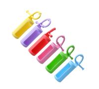WOONEKY Étui en Silicone pour Flacon À Bille Housse De pour Huiles Essentielles