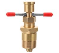 WOONEKY Extracteur Manchon de Compression Laiton Massif Outil Léger et Portable pour Retirer Anneaux de Compression Outil Plomberie Angle Stop Rouge Facile à Localiser