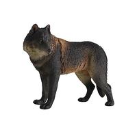 WOONEKY Figurine Loup Réaliste Modèle Solide Décor Maison et Éducatif Garçon Fille