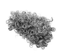 WOONEKY Grandpa Costume Wig Short Cosplay Hairpiece For Halloween Party Realistic Light Grey Old Wig For School Dress-up And Performances
