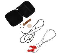 WOONEKY Jeu de Pétanque Complet pour Adultes et Familles avec Balle Cible en Bois, Cordelette de Mesure Précise, Outil Magnétique de Ramassage, Étui de Rangement Rigide pour Loisirs