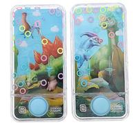 WOONEKY Jeu d'eau Portable pour Garçon et Filles Lot de 2 Anneaux Sûr et Jouets de Jeu d'eau Activités Aquatiques Loisirs Extérieurs