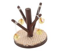 WOONEKY Jouets pour Animaux De Compagnie : Arbre À Chat pour Maison De Poupée avec Balle, Meubles Miniatures, Accessoires pour Enfants, Centre De Soins pour Chatons Réaliste, Éducatif