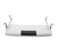 WOONEKY Keyboard Tray Under Desk Sliding Drawer With Reinforced Rails Ergonomic Adjustable Platform For Office Keyboard Organization