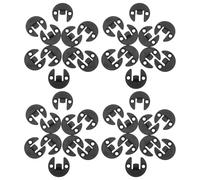 WOONEKY Kit de 40 Fixations à Montage Rapide pour Meubles Connecteurs Réglables pour Panneaux D’Armoires Raccords à Enclenchement Invisible Quincaillerie D’Assemblage pour Meubles