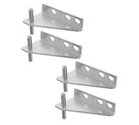 WOONEKY Kit De Charnières Pour Réfrigérateur 4 Pièces Accessoires Pour Petites Charnières De Porte De Congélateur Pour Usage Domestique