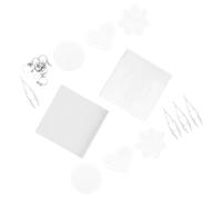 WOONEKY Kit De Plaques Perforées pour Perles Fusibles pour Loisirs Créatifs Outils De Fabrication De Perles Fusibles Pinces À