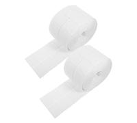 WOONEKY Lingettes Pour Ongles Non Pelucheuses 1000 Pièces 2 Rouleaux Haute Absorption Pour Manucure Professionnelle Et Voyage Usage Jetable