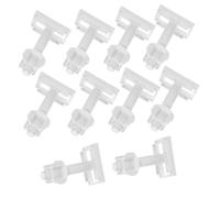 WOONEKY Lot De 10 Accessoires De Fixation Pour Abattant De Wc Pièces Détachées Pour Abattant De Wc Petites Vis Accessoires Boulons De Fixation Vis Et Boulons Pour