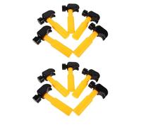 WOONEKY Lot de 10 Maillets De Simulation en Plastique pour Enfants De Simulation Petit Marteau en Plastique Outil De Construction