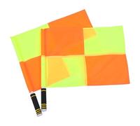 WOONEKY Lot De 2 Drapeaux De Juge De Ligne De Volley-Ball Avec Poignée En Éponge Outils D'Arbitre Équipement D'Arbitre De Match De Sport Drapeau De Signal De Match De