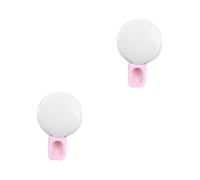 WOONEKY Lot De 2 Mini Lampes LED pour Selfie Design Unique À Clip Éclairage Durgence pour Téléphone