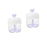 WOONEKY Lot De 2 Mousses Nettoyantes Manuelles Pour Le Visage En Plastique Pour Salle De Bain