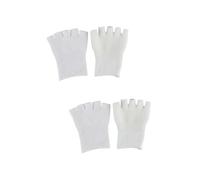 WOONEKY Lot De 2 Paires De Chaussettes De Soin Des Pieds Pour Femmes Chaussettes En Gel À Cinq Orteils Matériau Doux Et Confortable Reste En Place Pour Un Plaisir Sans Fin