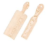 WOONEKY Lot De 2 Palettes De Coloration Cheveux Grosse Et Petite Taille, Planches En Bois Pour Mèches Et Teintures, Outils Coiffure Professionnels Pour Salon Et Usage Maison