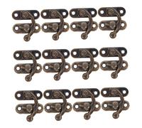 WOONEKY Lot De 20 Serrures De Boîte En Accessoires Pour Des Boîtes Armoires Fermetures À Code Intérieures Couvercles De Loquet Rangement Antique Pour Tiroir
