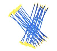 WOONEKY Lot de 24 flèches à ventouse de rechange pour arc, accessoires pour entraînement cible, amusement pour garçons