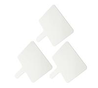 WOONEKY Lot de 3 Ardoises Effaçables à Sec Double Face 244 X 203 CM Poignée Tableau Blanc Portatif pour Classe Quiz et Activités Pédagogiques Matériel Interactif pour Élèves