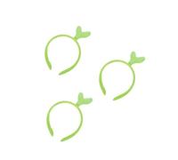 WOONEKY Lot De 3 Bandeaux À Cheveux En Forme De De Soja, Style Kawaii, Pour Enfants, Pour Halloween, Pour Filles, Accessoires Pour Cheveux, Pour L'École, Pour Anniversaire, Pour Fête
