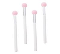 WOONEKY Lot De 4 Éponges De Maquillage Végétaliennes Mini-houppettes Outils De Maquillage Champignons