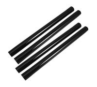 WOONEKY Lot de 4 Tubes d'Aspiration Allongés en ABS 32 MM Diamètre Intérieur Longueur 375 CM Rallonge de Tuyau pour Aspirateur Accessoire de Remplacement pour Nettoyage Étendu