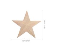 WOONEKY Lot de 6 Appliques Décoratives en Bois Massif Sculpté Incrustations Carrées 10 CM Sculptures Décoratives Murales Meubles Style Européen Classique Décorations d'angle pour