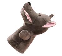 WOONEKY Loup Peluche Main Interactif Éducatif pour Garçon Fille Développement Motricité Imagination Communication Parents Garçon Fille