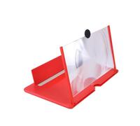 WOONEKY Loupe Écran Téléphone Portable Agrandisseur Vidéo avec Support Mains Amplificateur Image et Compact Accessoire Mobile Pratique pour Smartphones Couleurs Couleur Couleur Aléatoire