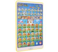 WOONEKY Machine d'apprentissage Arabe Éducative pour Garçon et Filles Tablette Électronique Jaune 1Pc Cognitif Interactif pour Éveil Linguistique et Développement Vocabulaire