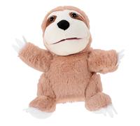 WOONEKY Marionnette Paresseux Peluche Douce Interactive pour Garçon Fille Éducatif de Conte à Main Améliore Coordination et Créativité