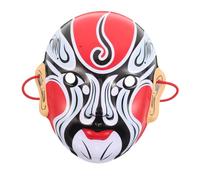 WOONEKY Masque de Changement de Visage Traditionnel Chinois Accessoire Unique Fait Main pour Halloween et Décorations de Fête Fusion Artisanat Culturel Style Contemporain