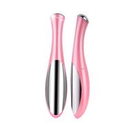 WOONEKY Massage Du Contour Yeux Electrique Mini Stylo Anti-rides Fonction Diffusion D'essence, Améliore Circulation Sanguine Et Lymphatique, Usage Facile Pour Peau Sensible
