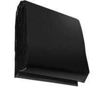 WOONEKY Membrane Étanche Hdpe Anti-Infiltration pour Bassin à Poissons Noir | Bâche Prédécoupée, pour Étang de Poissons, Fournitures pour Bassin Extérieur, Forte